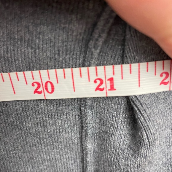 Athleta Silk Blend Daybreak Duster Rib Wrap Cardigan sz M - Picture 6 of 10